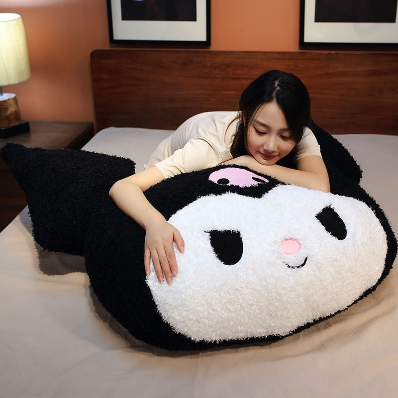 Super-Sized Kuromi Plush Pillow – Soft & Snuggly Companion