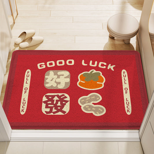 Full of Luck Welcome Doormat - Size 60x90cm/80x120cm