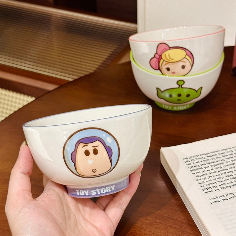Toy Story Ceramic Bowl Gift Set – Set of 5, 5-Piece Cute Character Design
