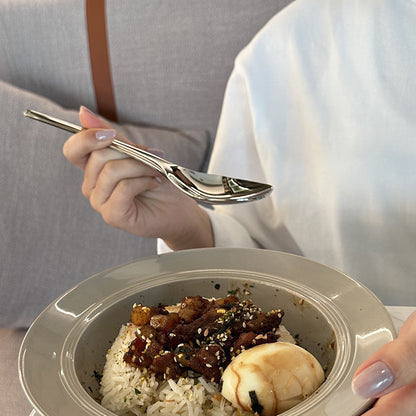 Large Stainless Steel Dining Spoon – 304 Stainless Steel, Dishwasher Safe