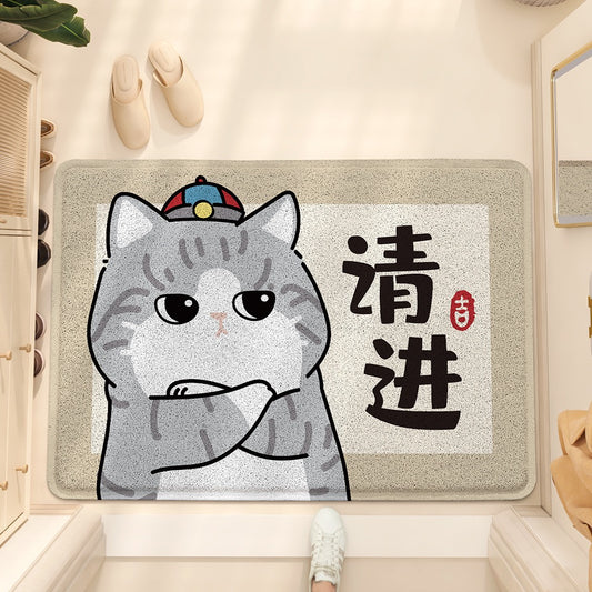 Cute Kitty Welcome Doormat - Size 60x90cm