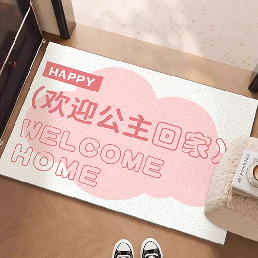 Welcome Princess Welcome Doormat - Size 60x90cm