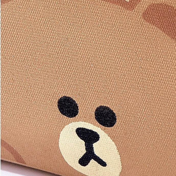 Line Friends Cute Storage Basket – Brown & Cony | Compact & Sturdy Organizer