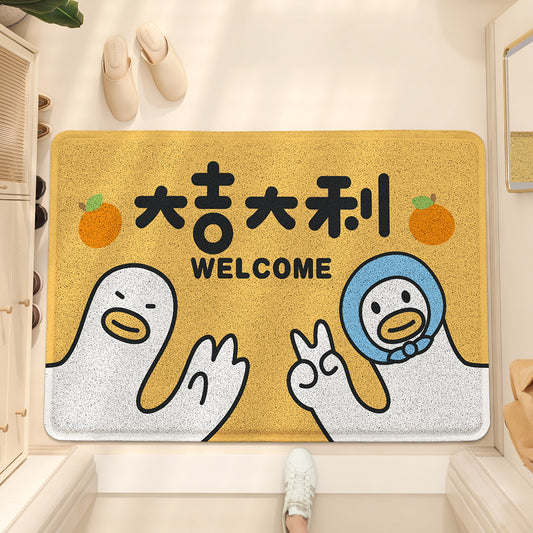 Good Luck and Prosperity  Welcome Doormat - Size 60x90cm