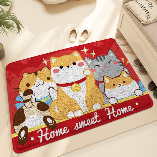 Home Sweet Home Welcome Doormat - Size 60x90cm