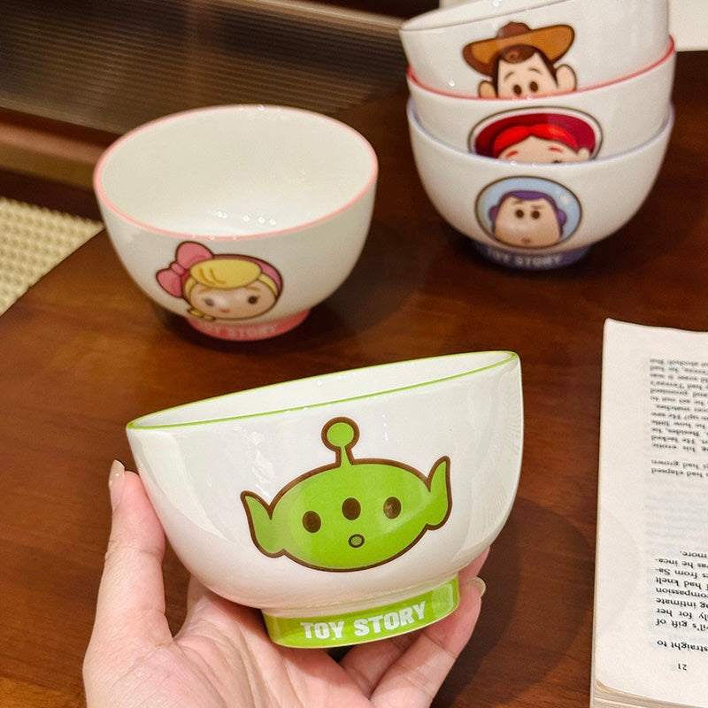 Toy Story Ceramic Bowl Gift Set – Set of 5, 5-Piece Cute Character Design